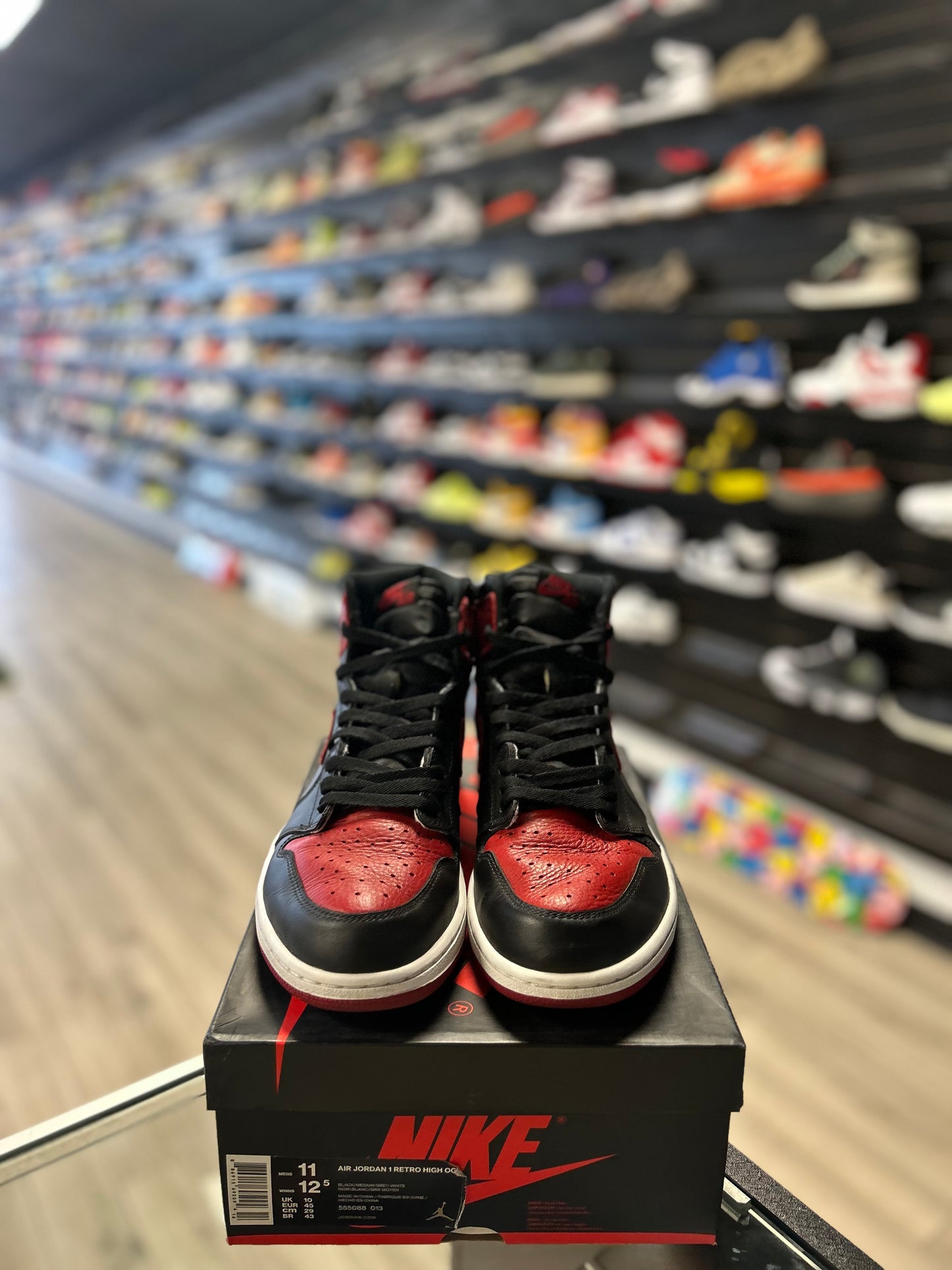 JORDAN 1 'BANNED' (USED) (P)