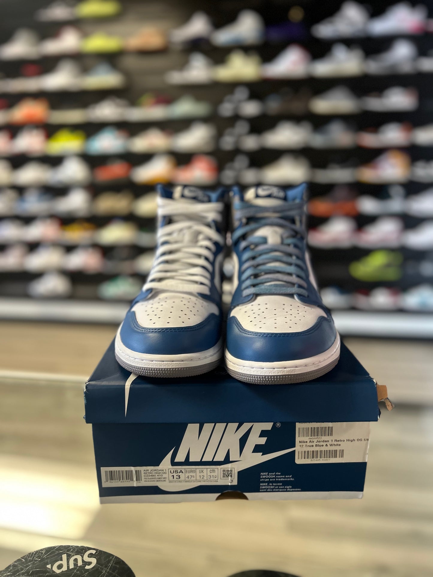 JORDAN 1 'TRUE BLUE' (USED)