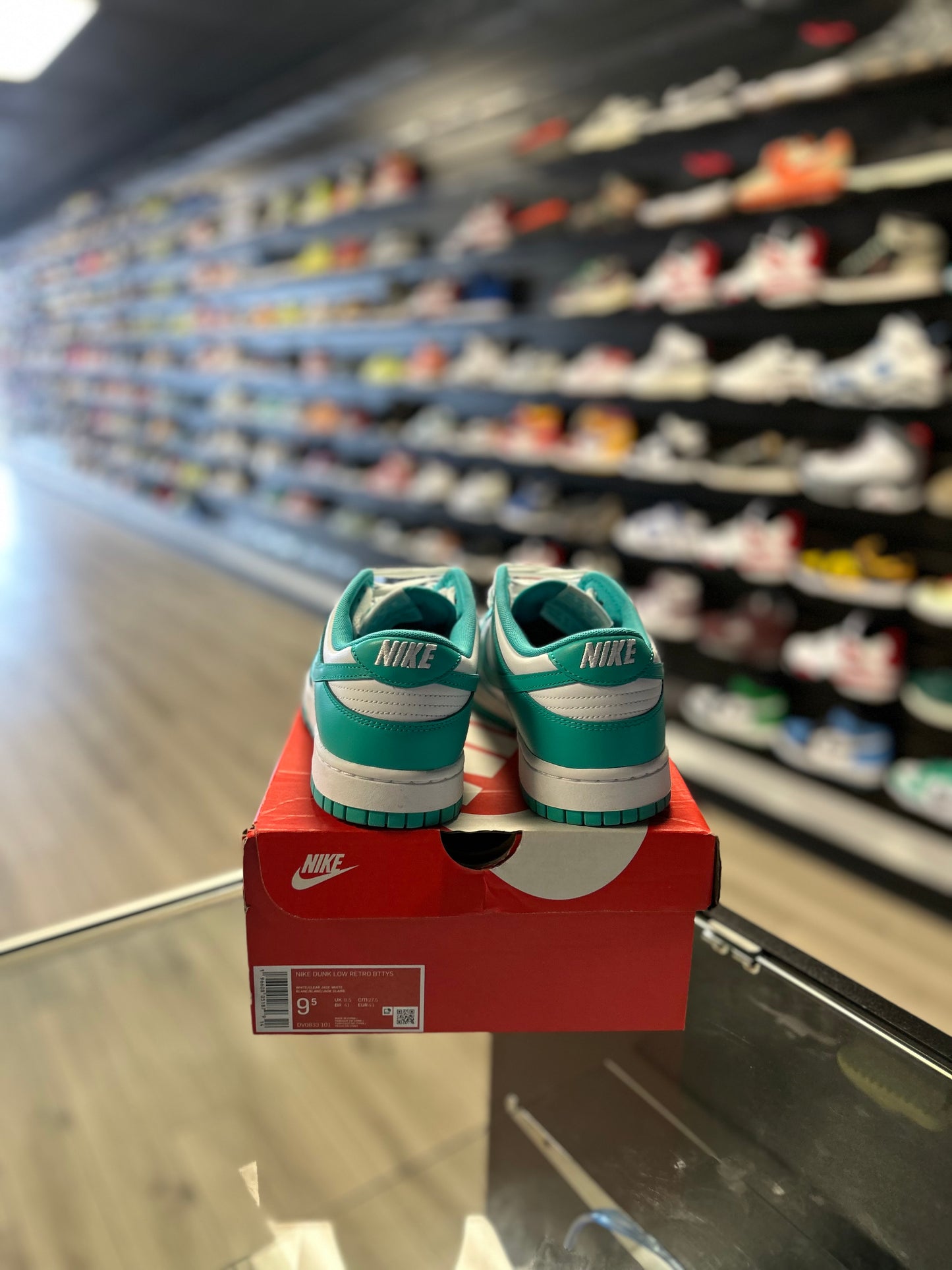 NIKE DUNK LOW 'CLEAR JADE' (USED)