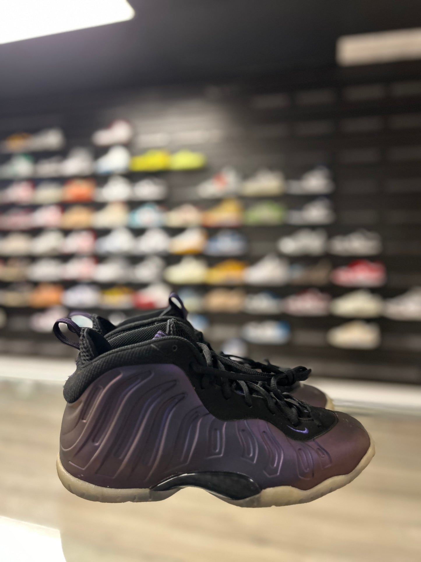 NIKE AIR FOAMPOSITE 'EGGPLANT' (USED)