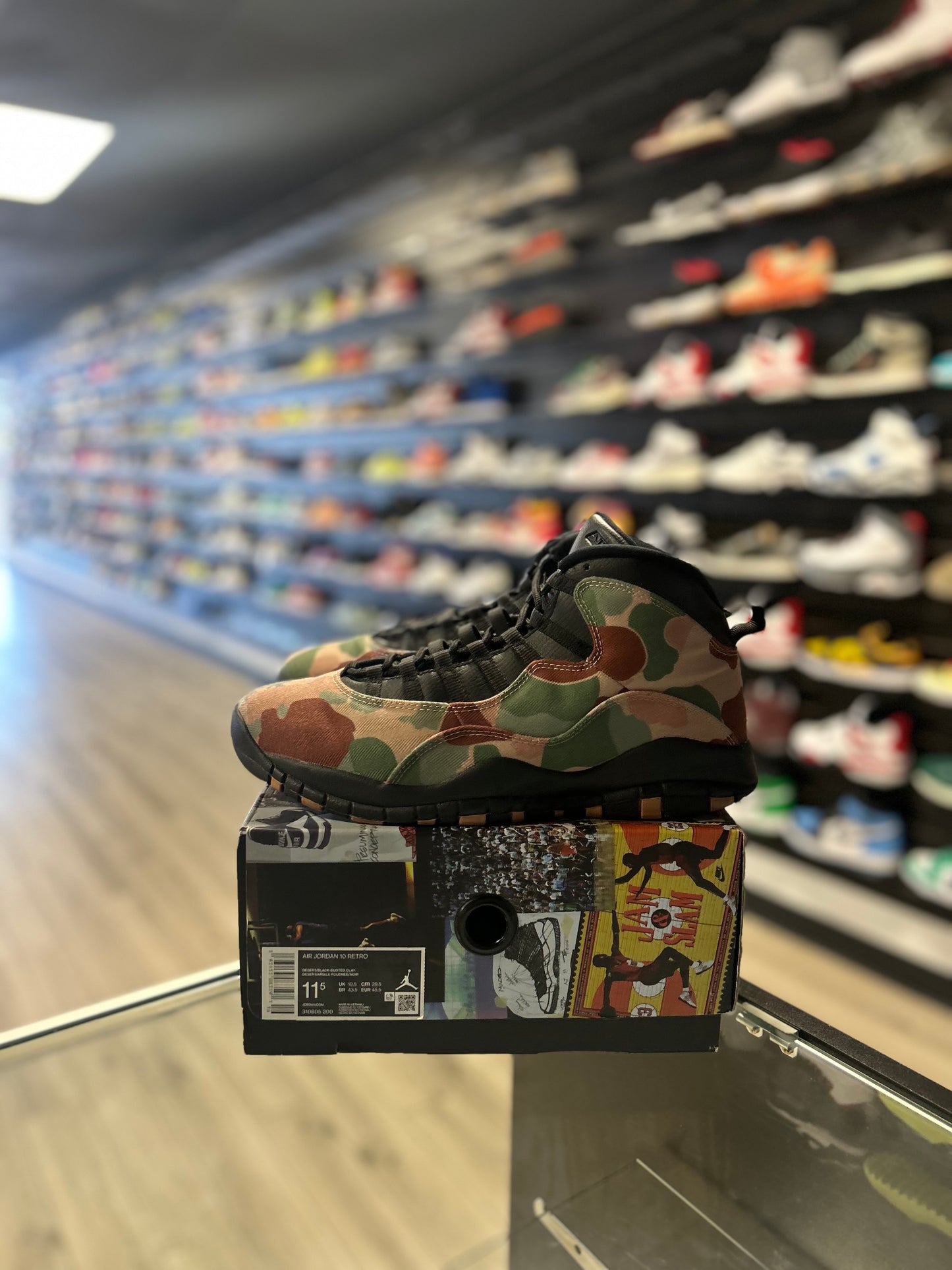 JORDAN 10 'CAMO' (USED) (M)