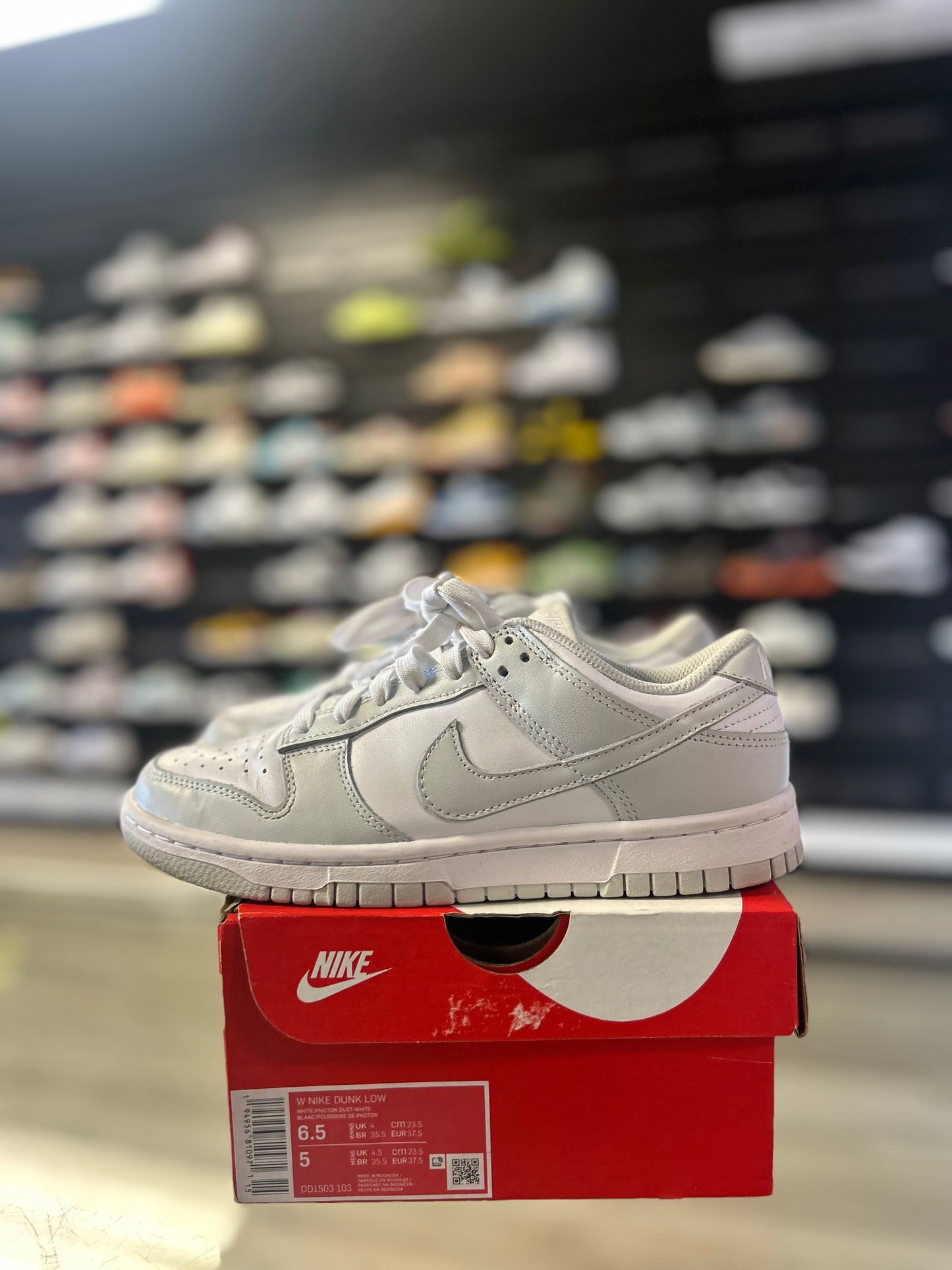 NIKE DUNK LOW 'GREY FOG' (USED)