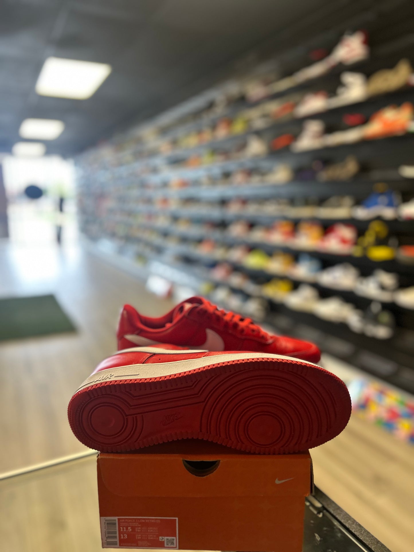 NIKE AF1 'RED' (USED) (P)