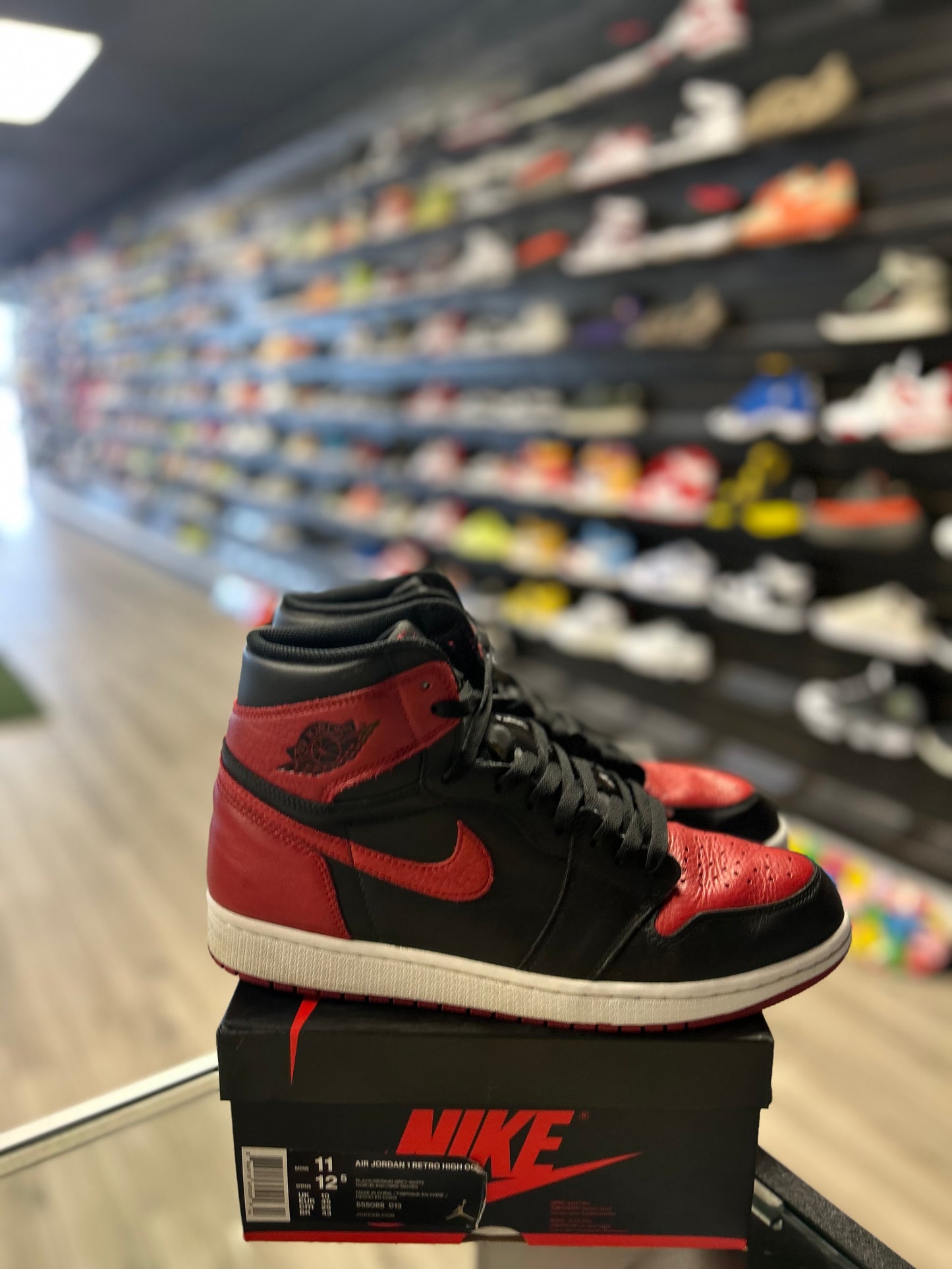 JORDAN 1 'BANNED' (USED) (P)