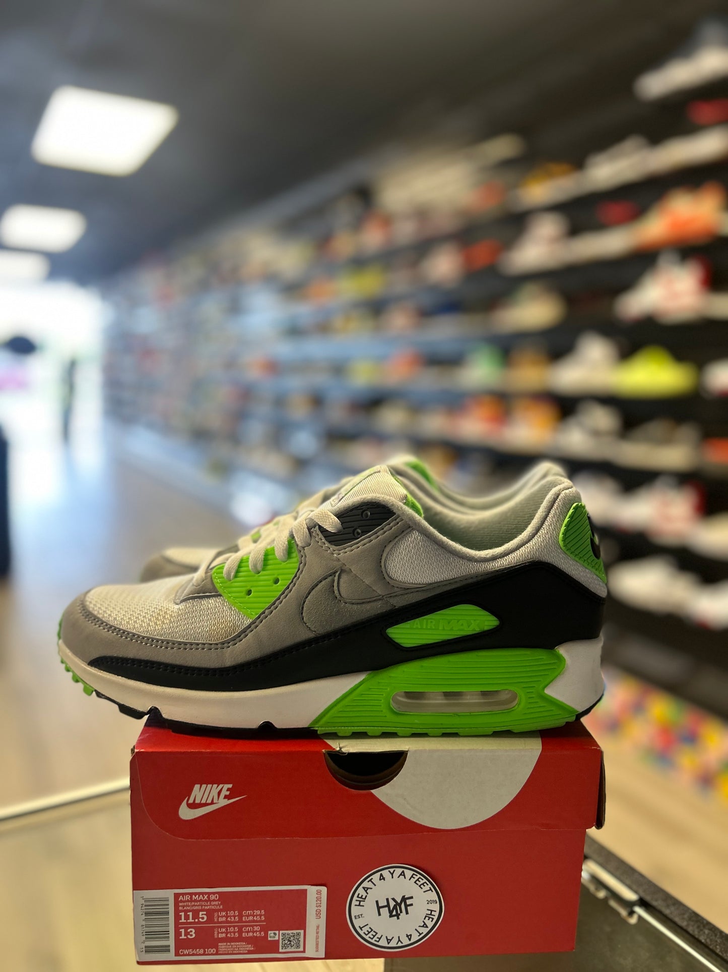 AIR MAX 90 'GREEN' (USED) (P)