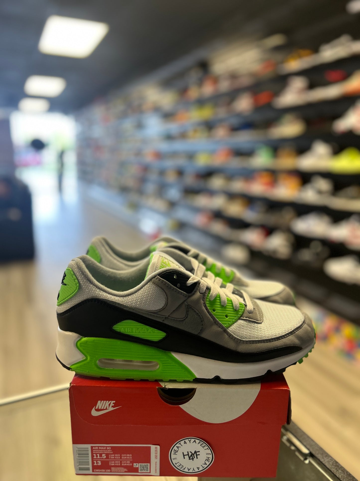 AIR MAX 90 'GREEN' (USED) (P)