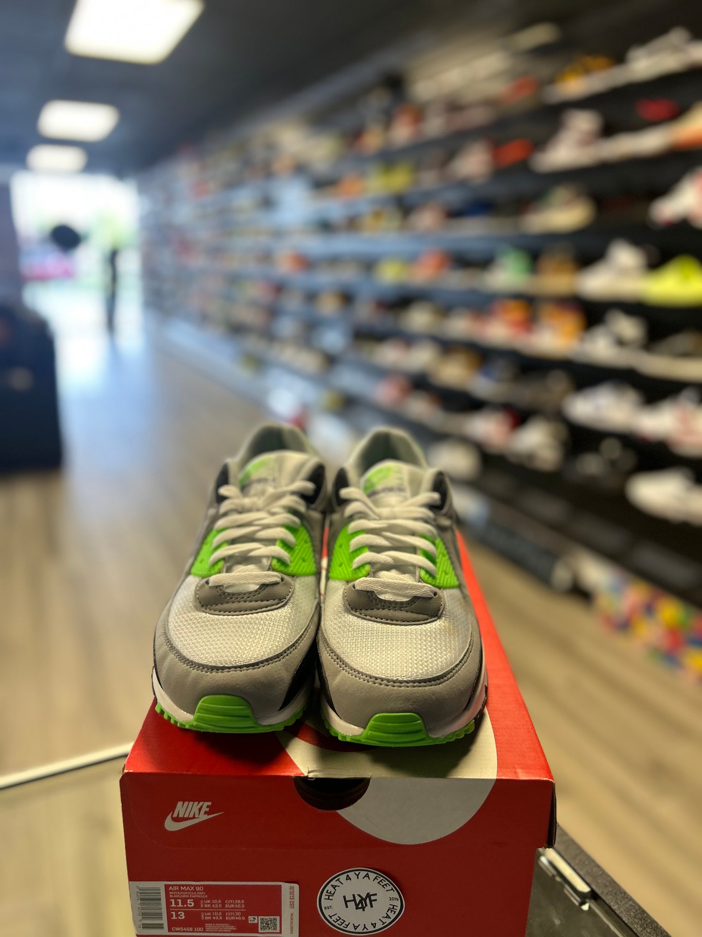 AIR MAX 90 'GREEN' (USED) (P)