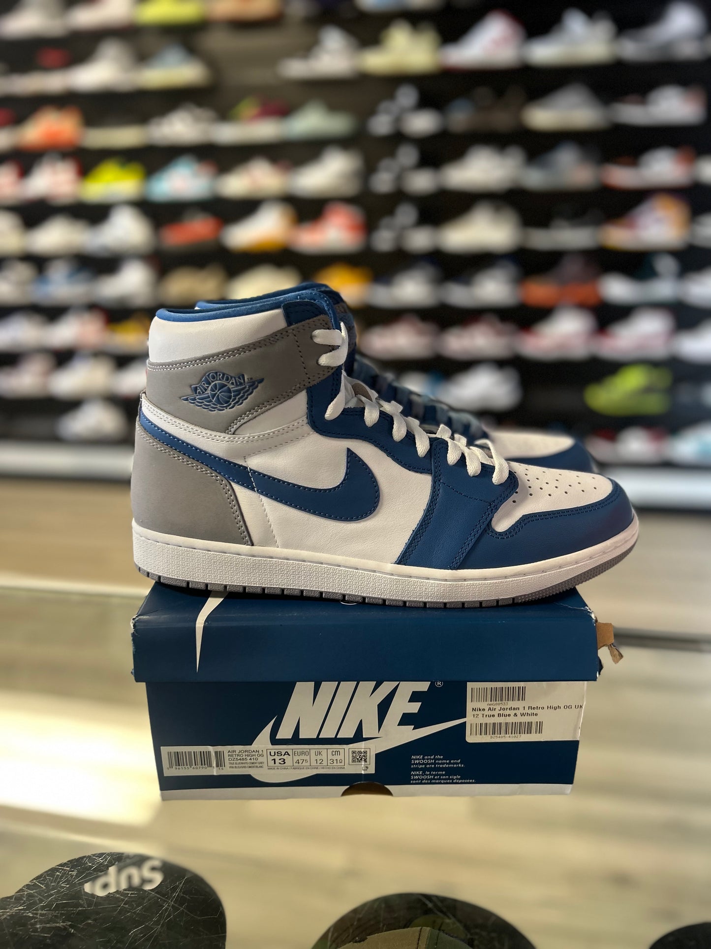 JORDAN 1 'TRUE BLUE' (USED)