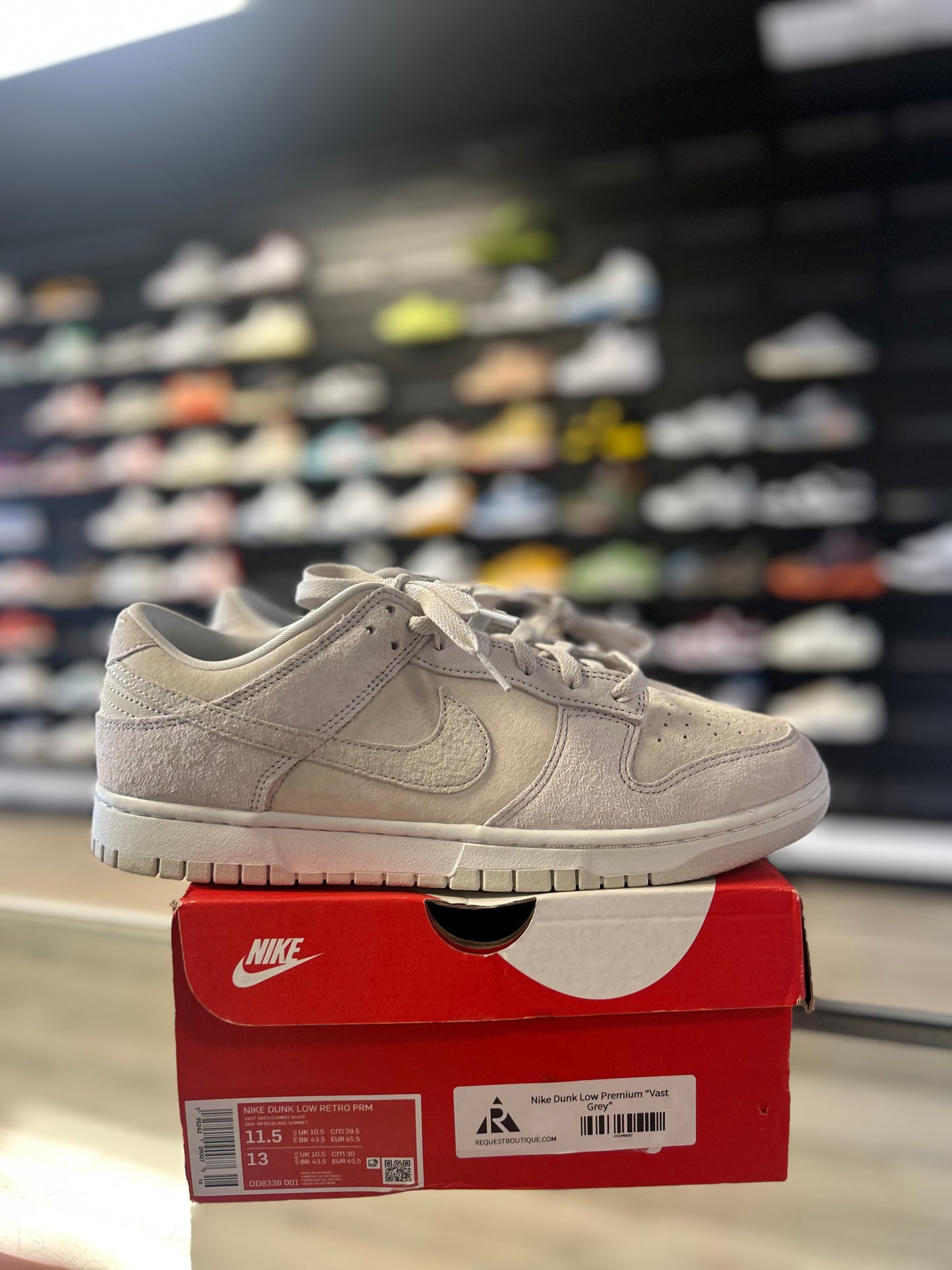 NIKE DUNK LOW 'VAST GREY' (USED)