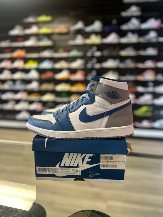 JORDAN 1 'TRUE BLUE' (USED)