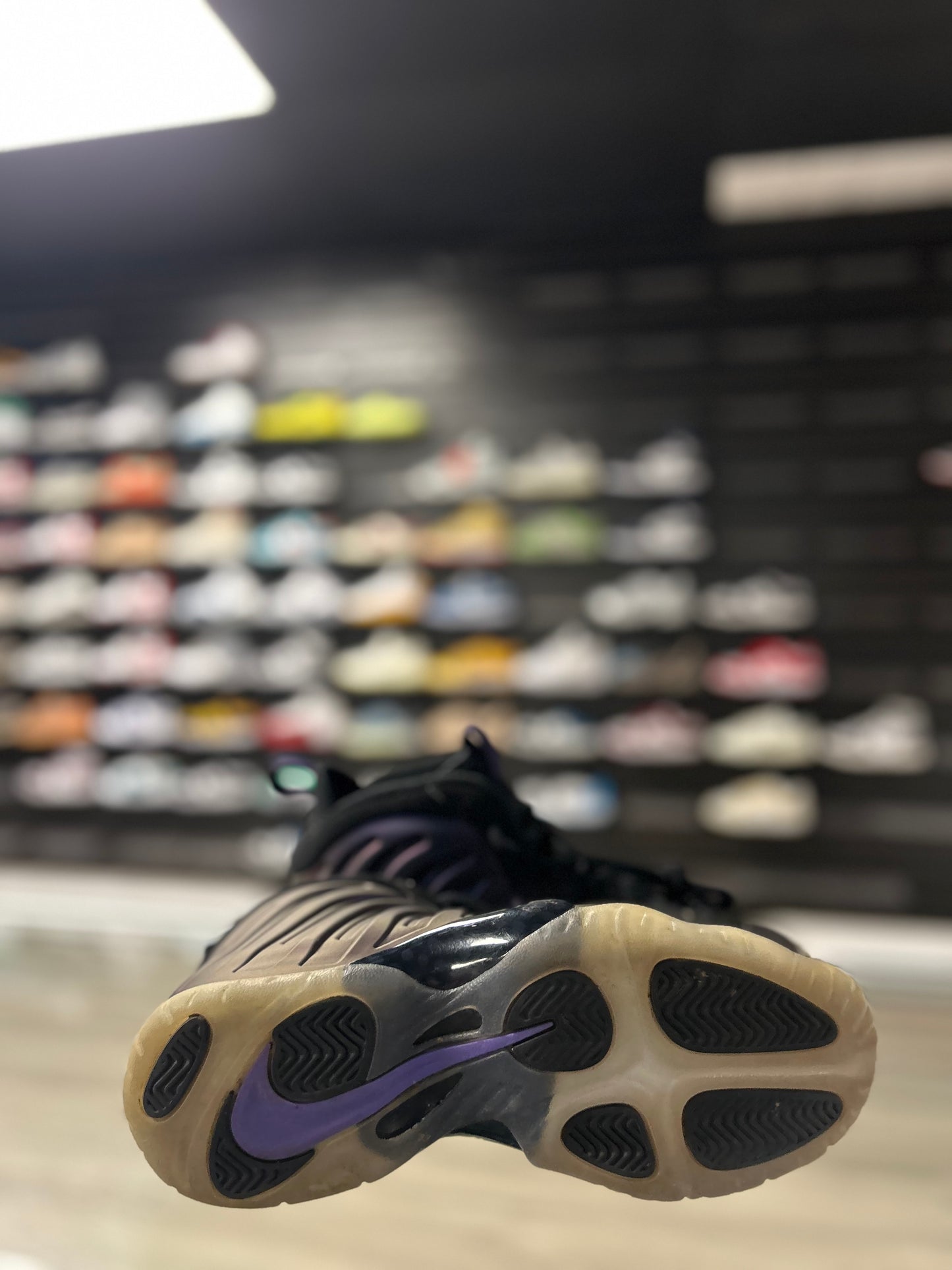 NIKE AIR FOAMPOSITE 'EGGPLANT' (USED)