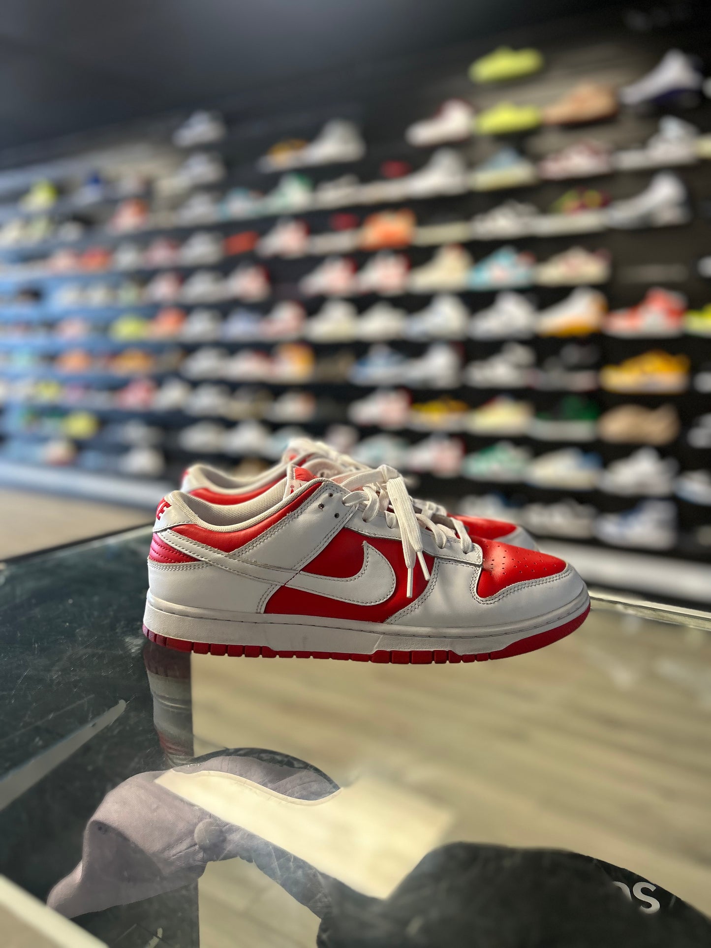 NIKE DUNK LOW 'CHAMPIONSHIP RED' (USED)