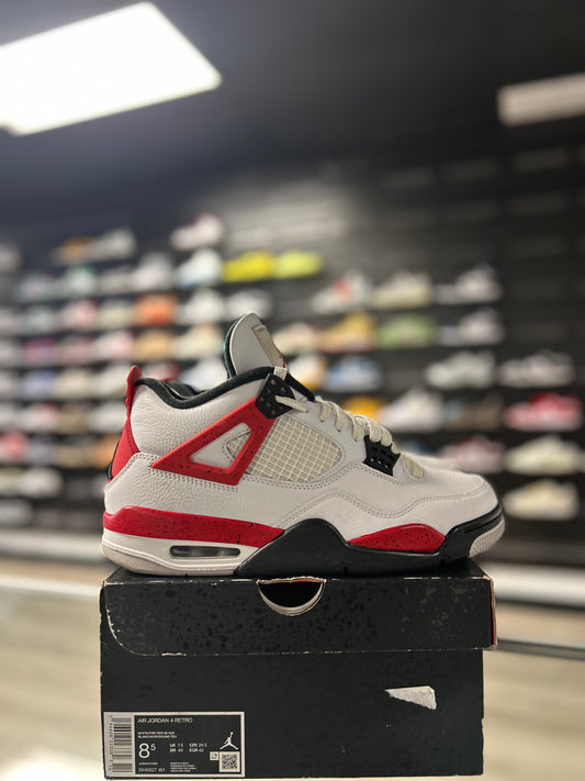 JORDAN 4 'RED CEMENT' (USED)