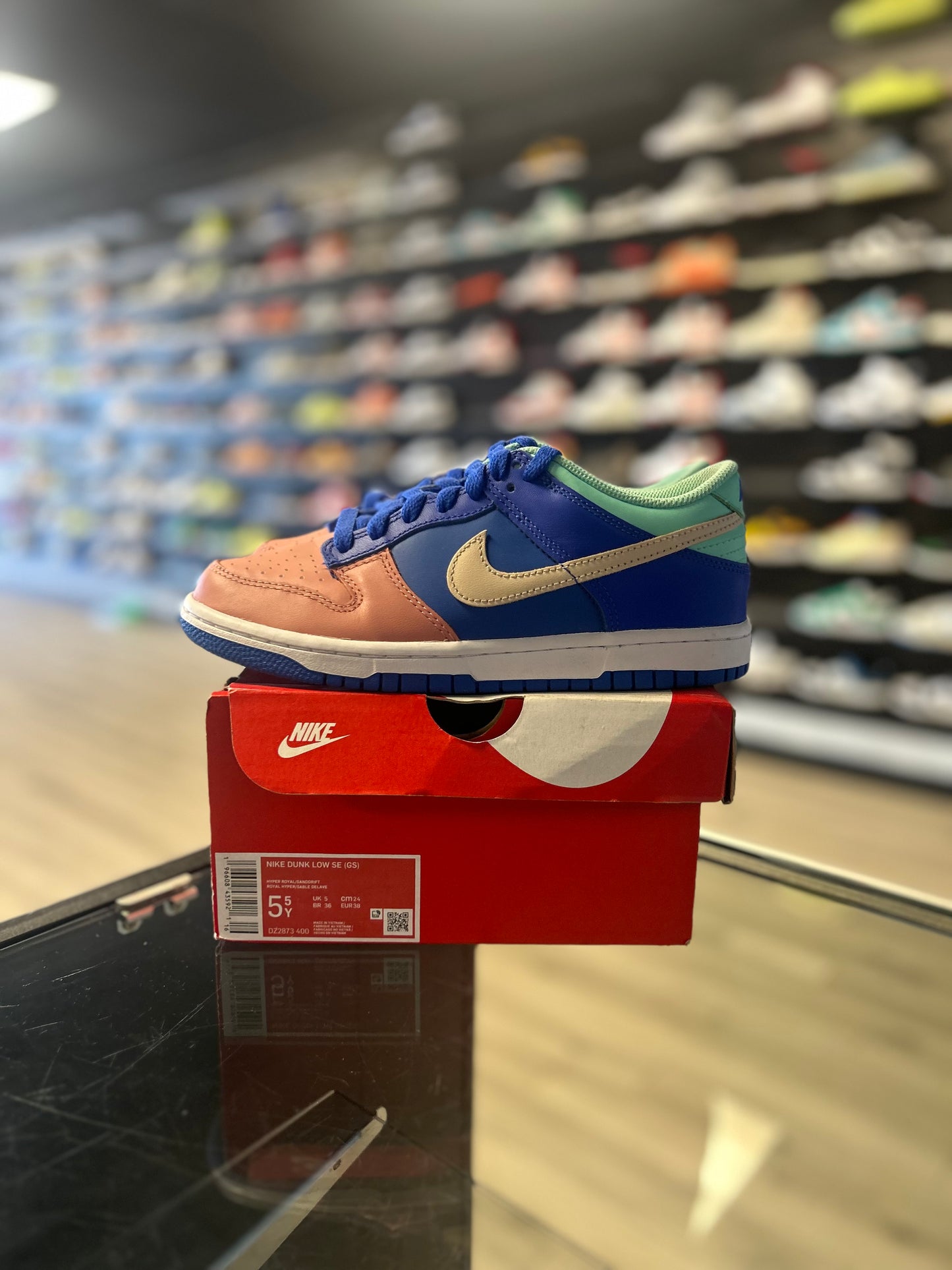 NIKE DUNK LOW 'SALMON TOE' (M) (USED)