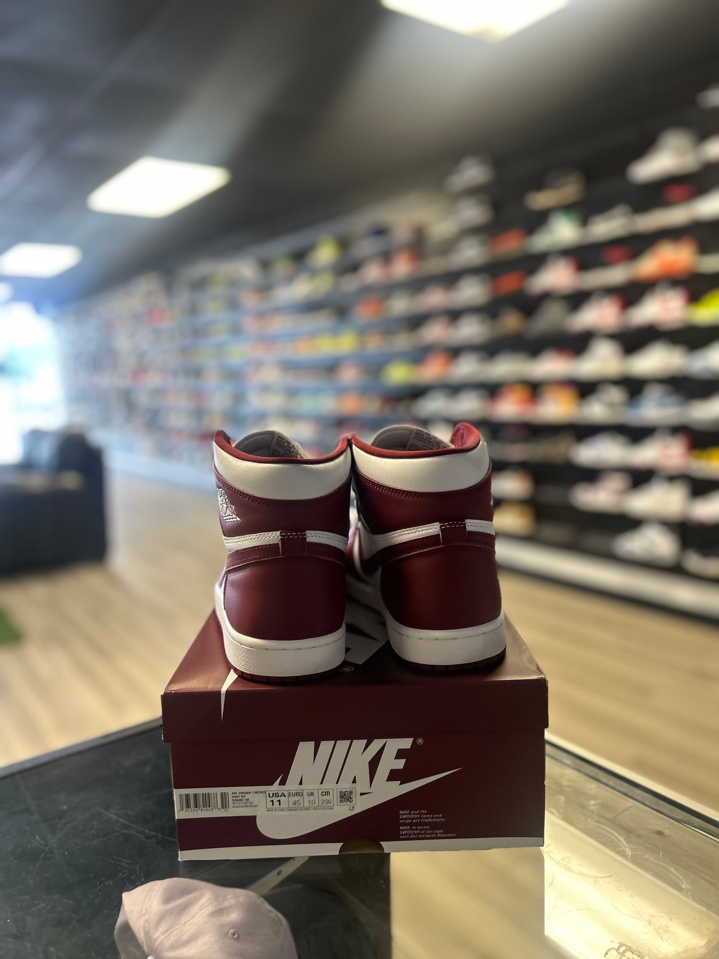 JORDAN 1 'ARTISANAL TEAM RED' (USED)