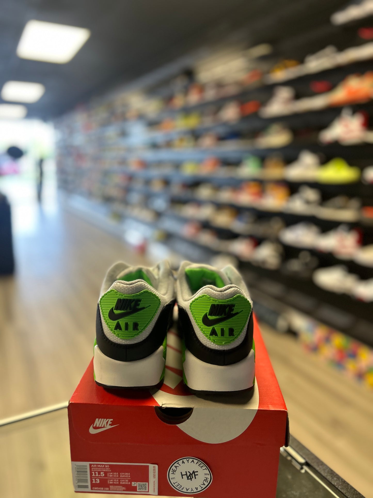 AIR MAX 90 'GREEN' (USED) (P)