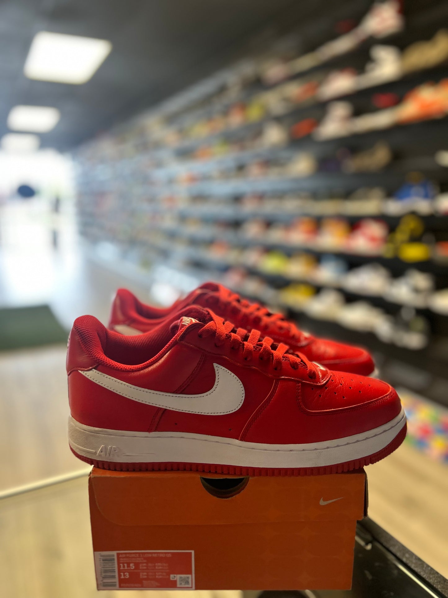 NIKE AF1 'RED' (USED) (P)