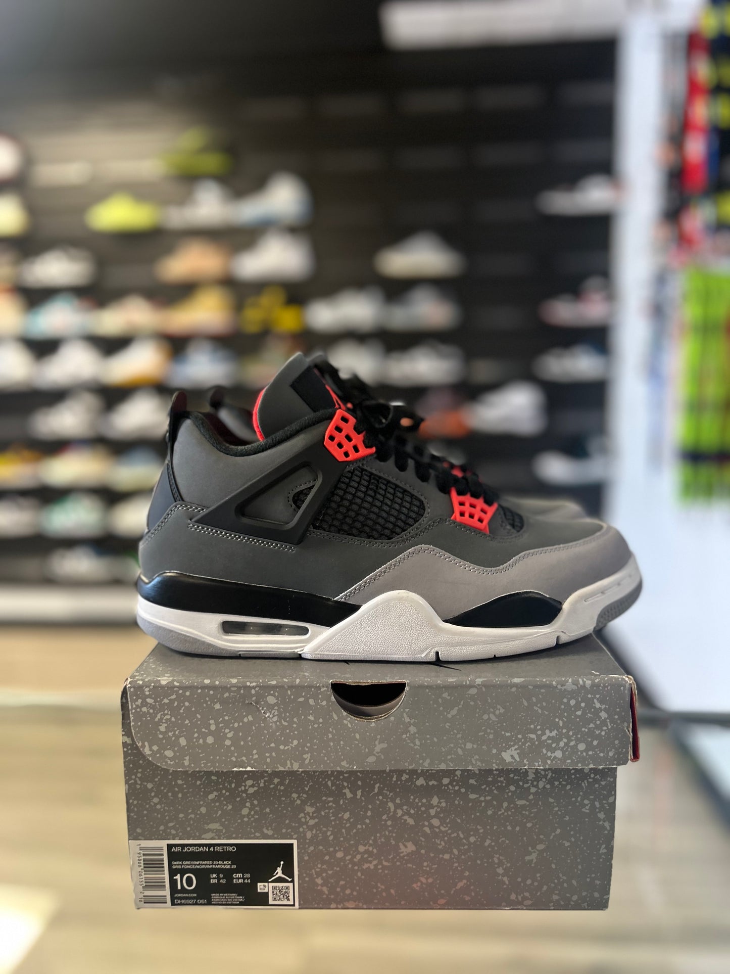 JORDAN 4 'INFRARED' (USED)(E)