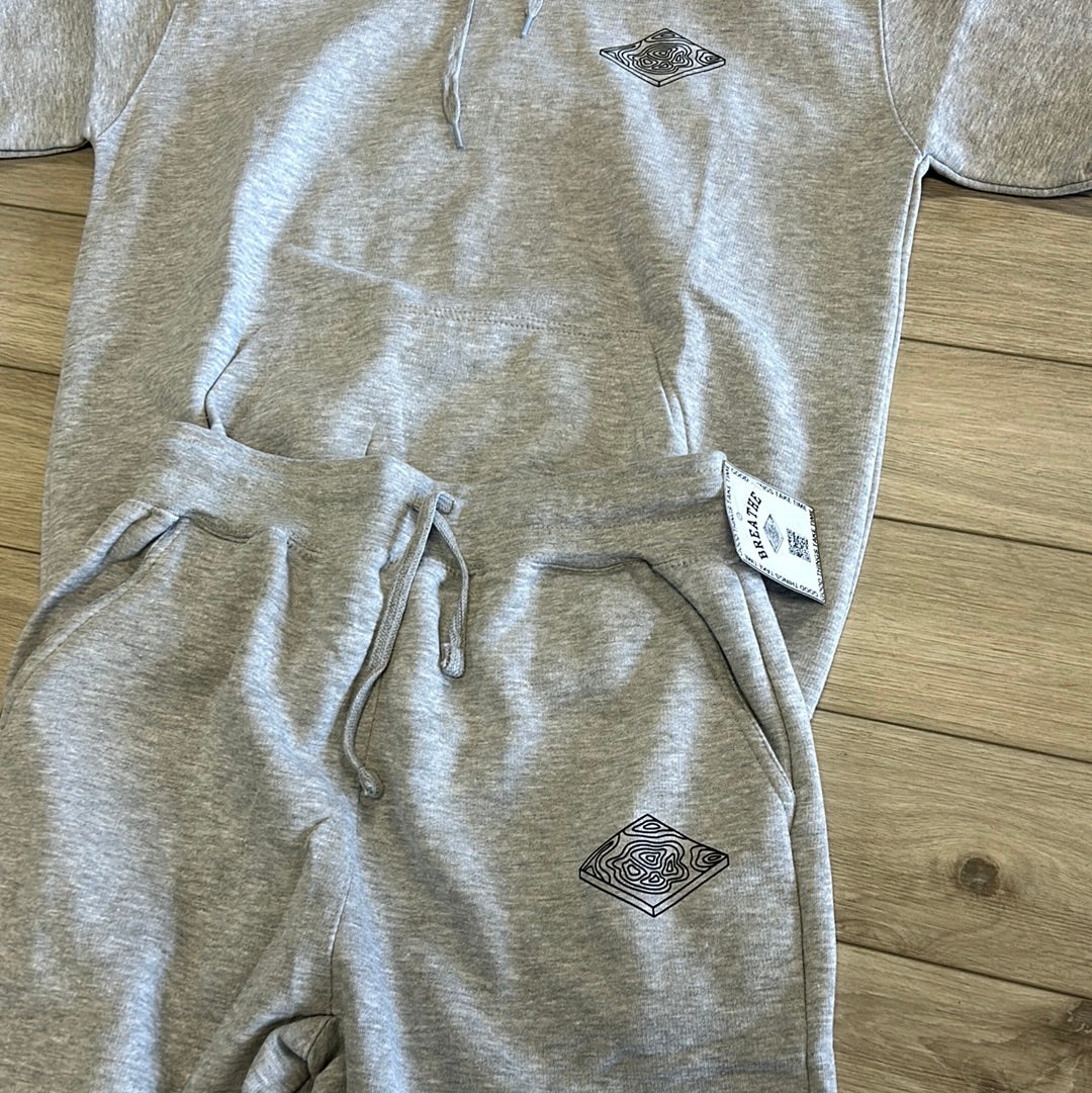 ‘BREATHE’ JUMP-SUITS (GREY)