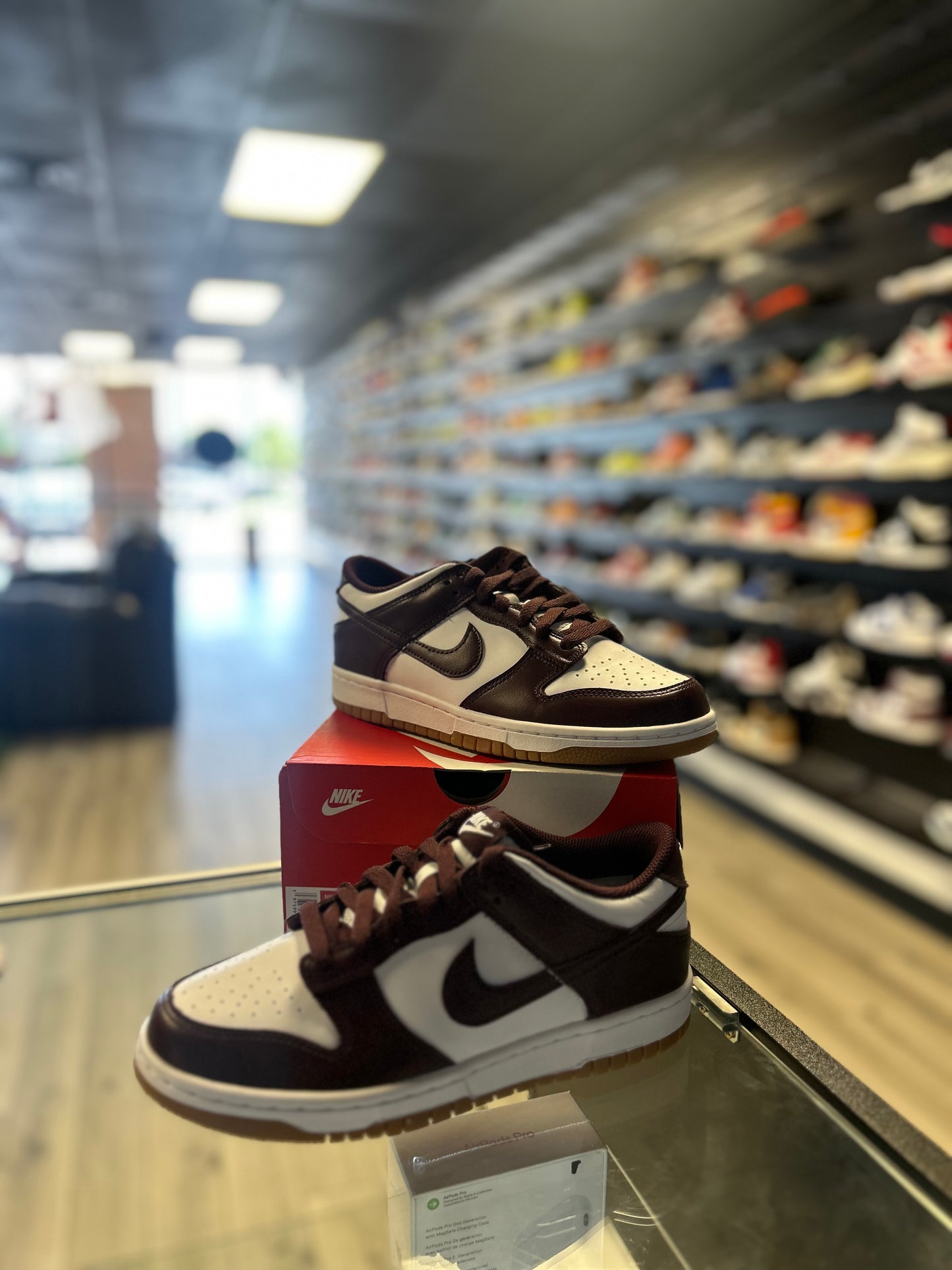 NIKE DUNK LOW 'BURGUNDY CRUSH GUM'