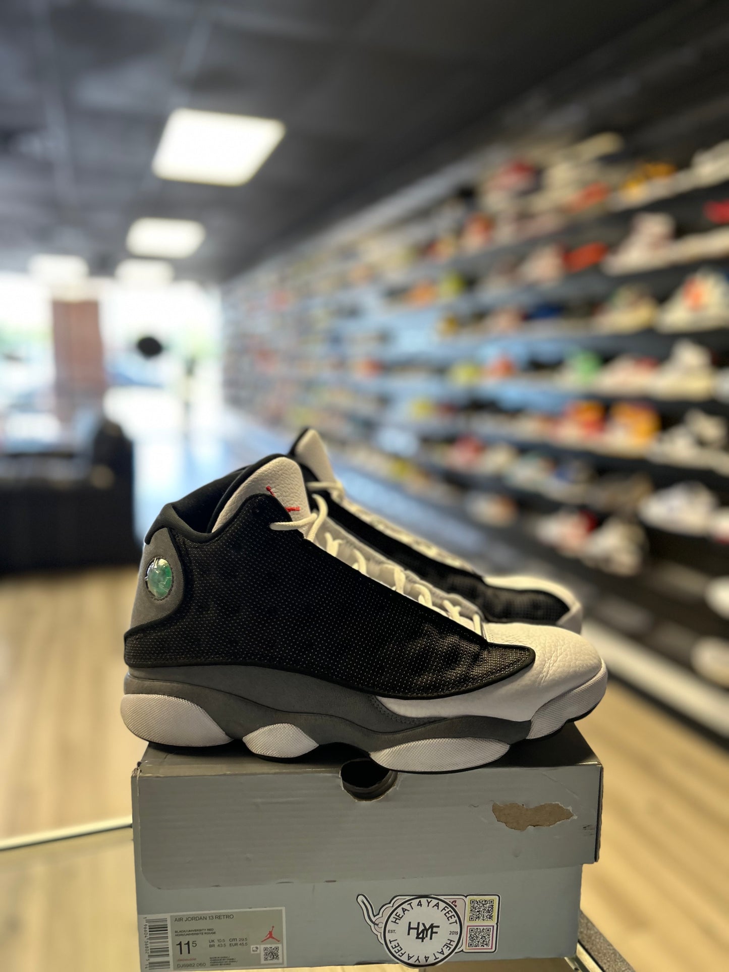 JORDAN 13 'BLACK FLINT'  (USED)