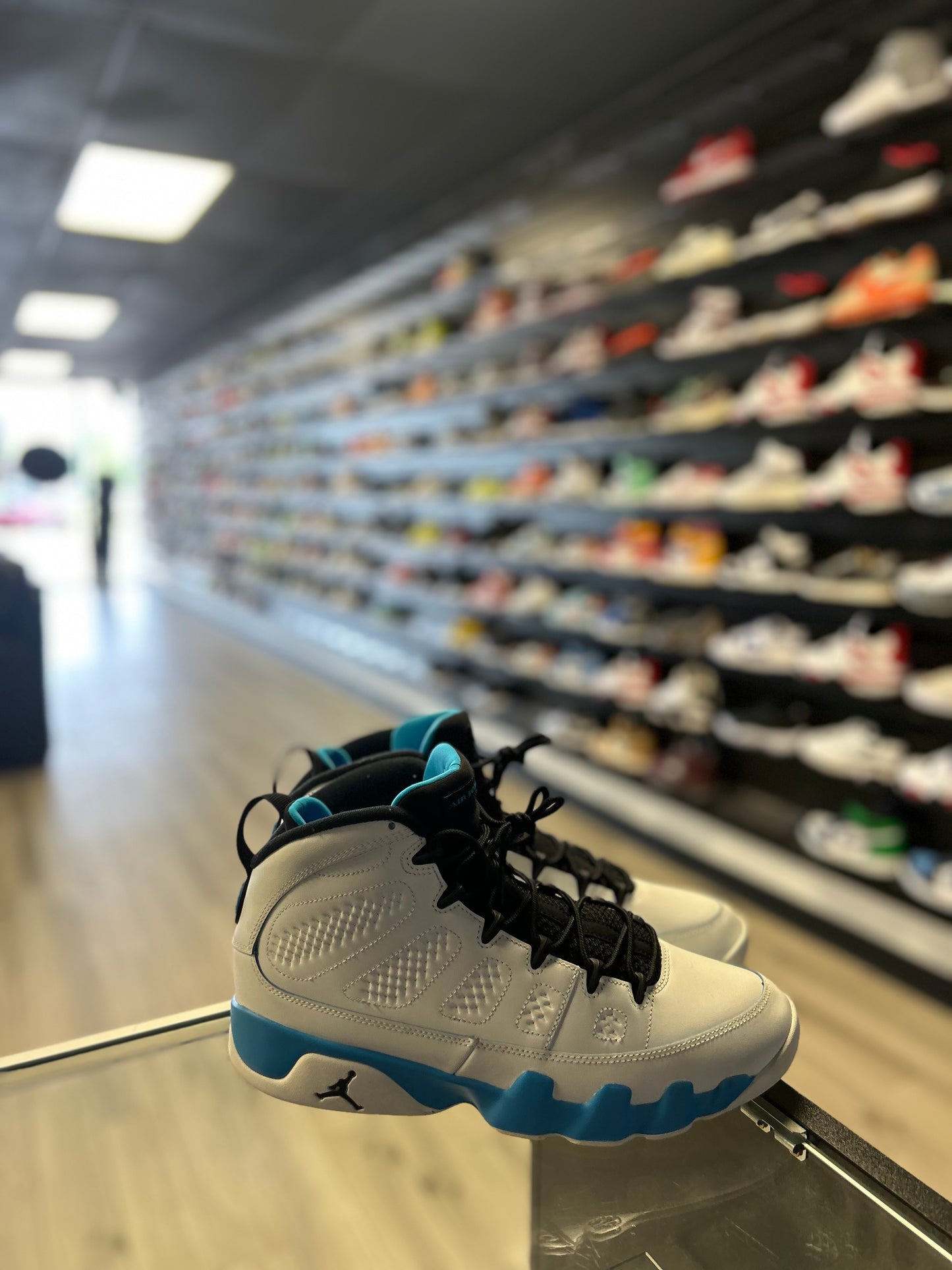 JORDAN 9 'POWDER BLUE' (USED)