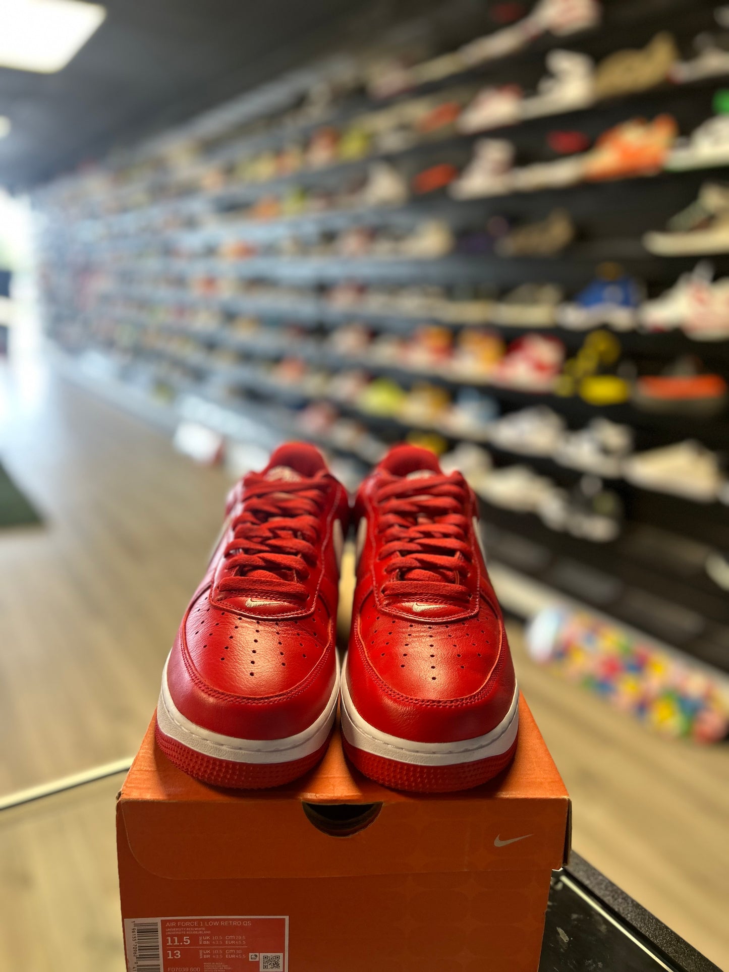 NIKE AF1 'RED' (USED) (P)