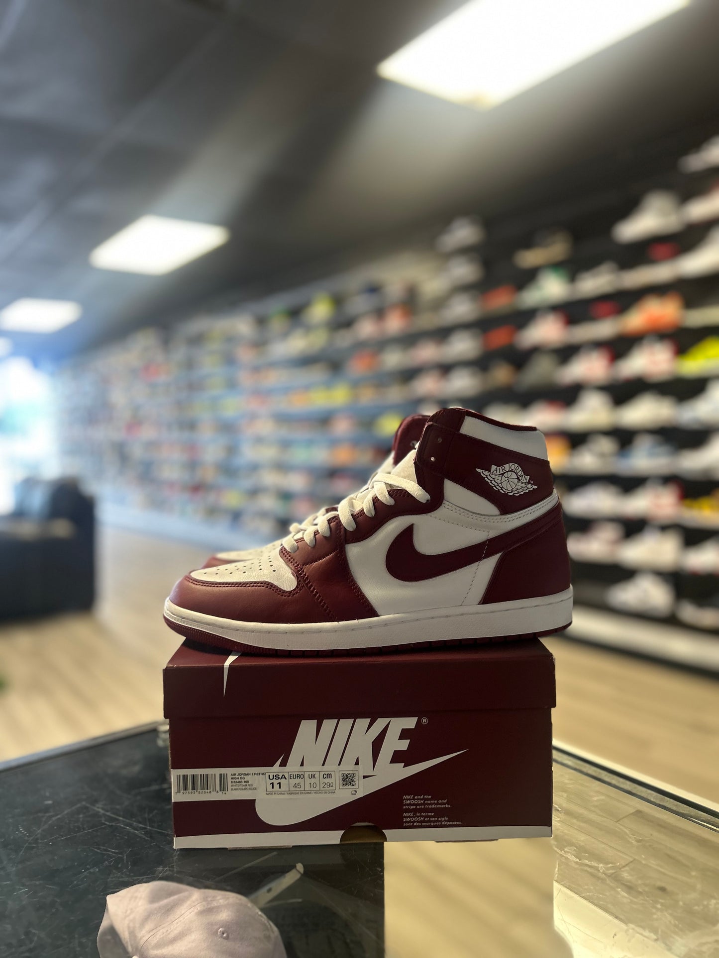 JORDAN 1 'ARTISANAL TEAM RED' (USED)