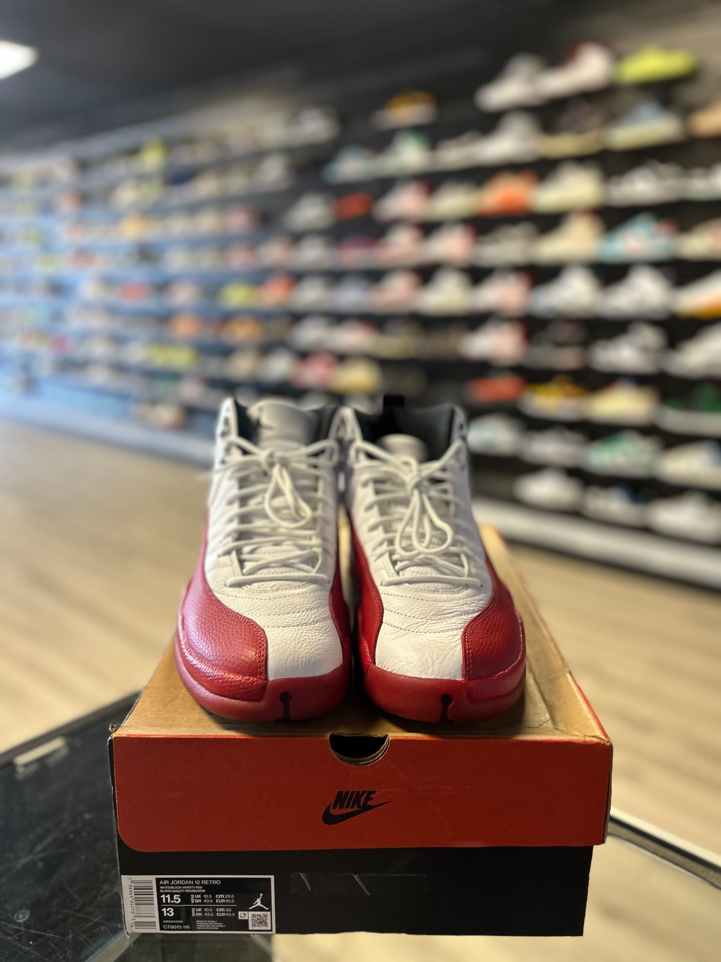 JORDAN 12 'CHERRY' (USED)