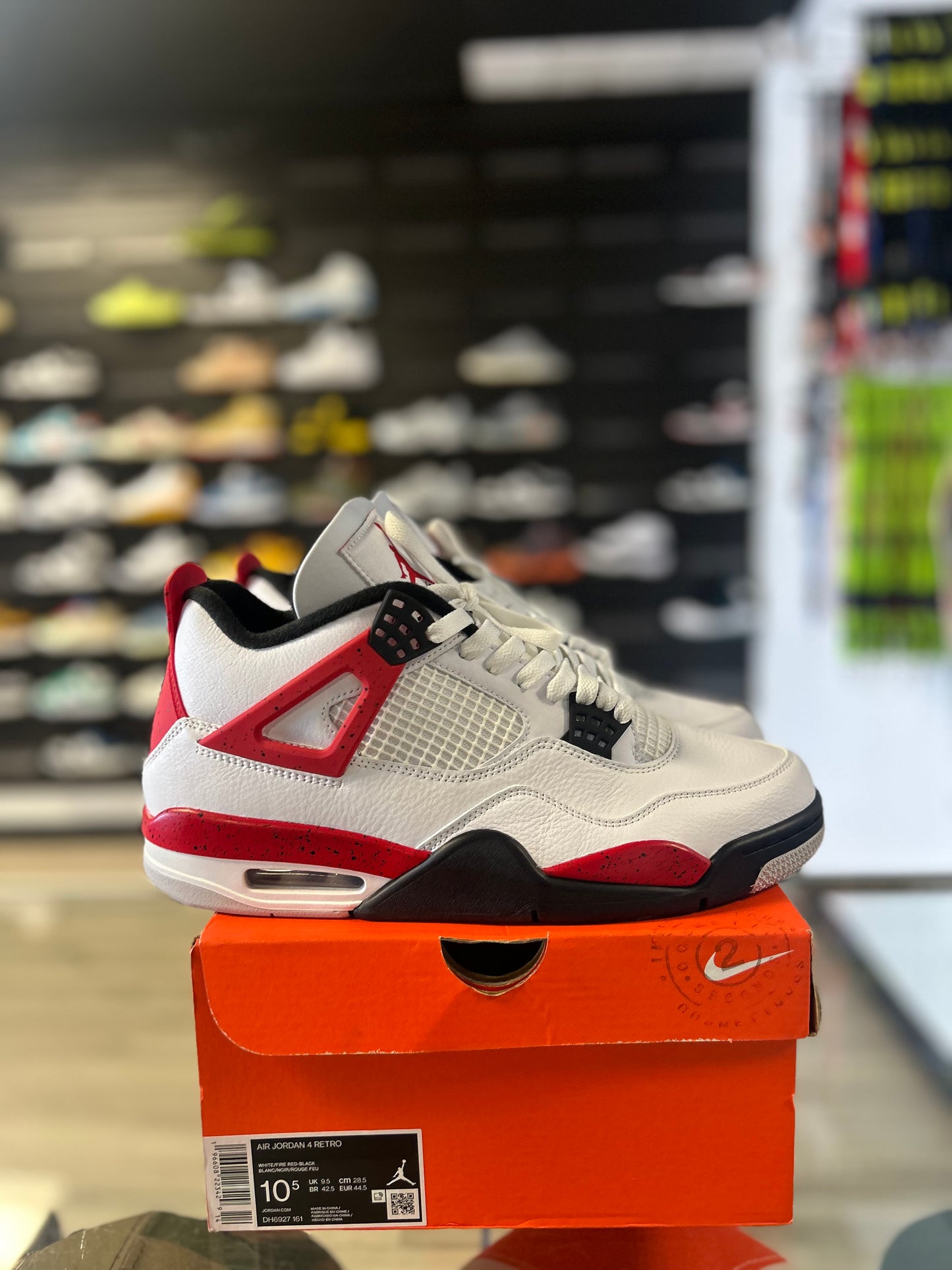 JORDAN 4 'RED CEMENT' (USED) (E)