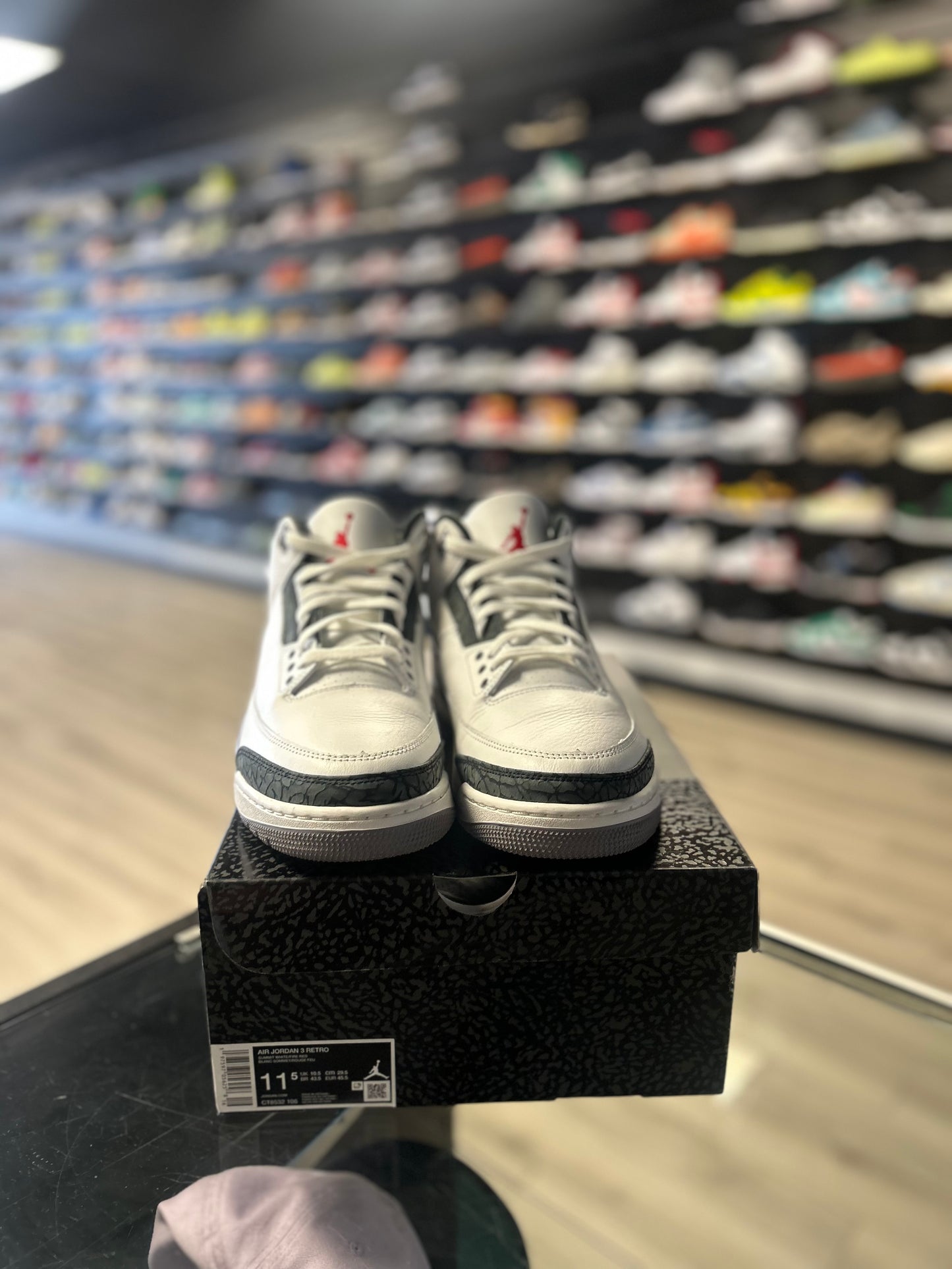 JORDAN 3 'GREY CEMENT' (USED)