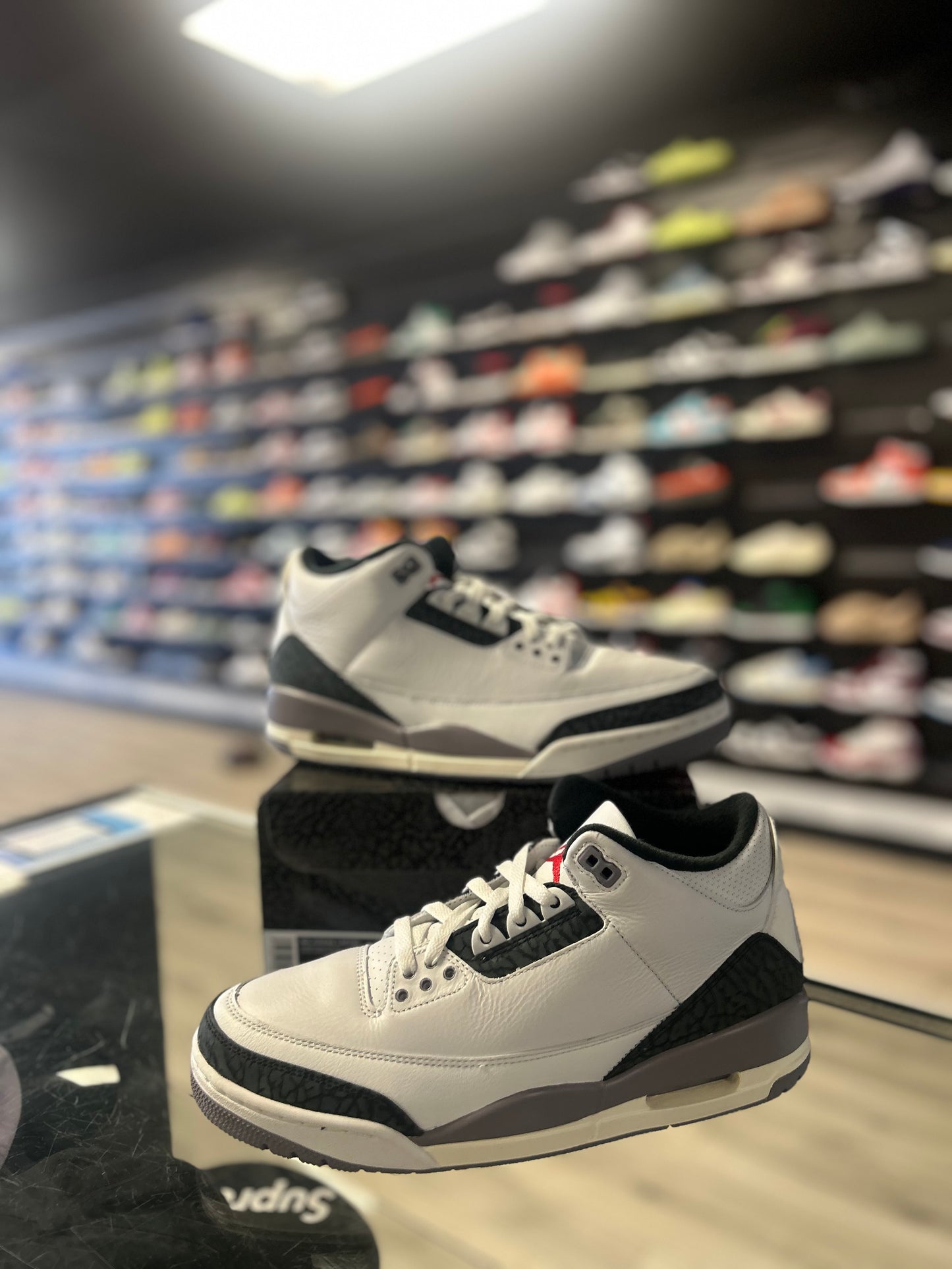 JORDAN 3 'CEMENT GREY'