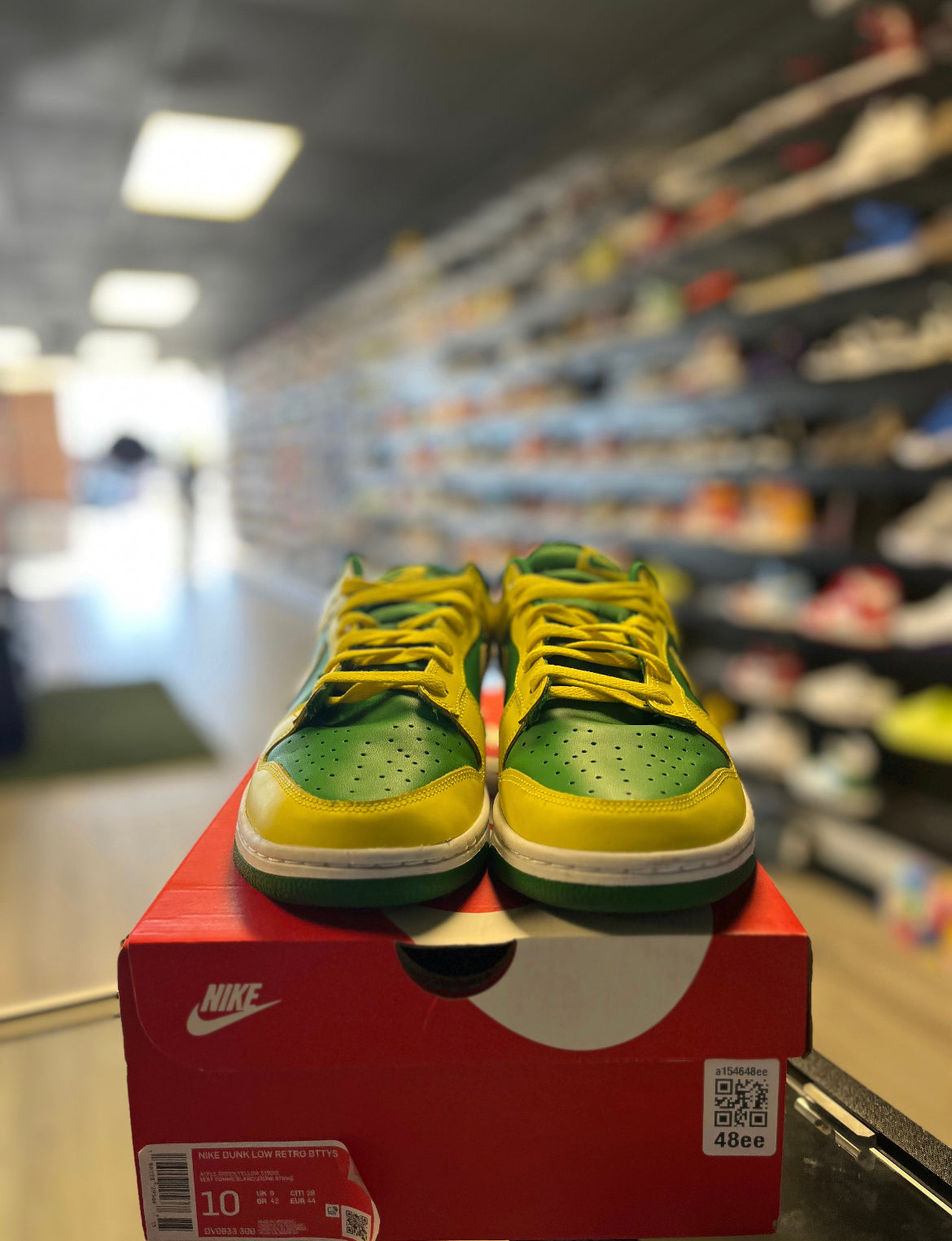 NIKE DUNK LOW 'REVERSE BRAZIL' (USED)