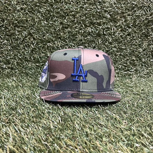 LA FITTED 'CAMO/BLUE'