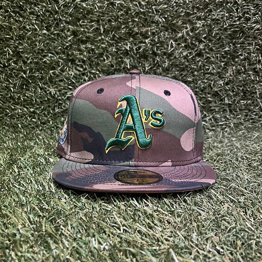 A'S FITTED 'CAMO/JAUNE'