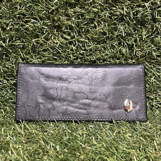 BATHING APE WALLET BLACK