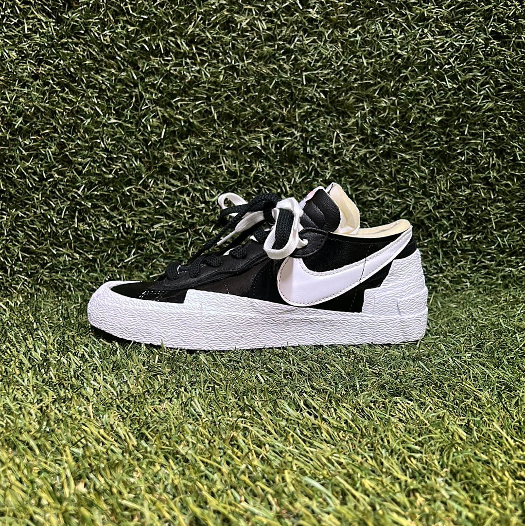 NIKE SACAI LOW 'BLACK PATENT'