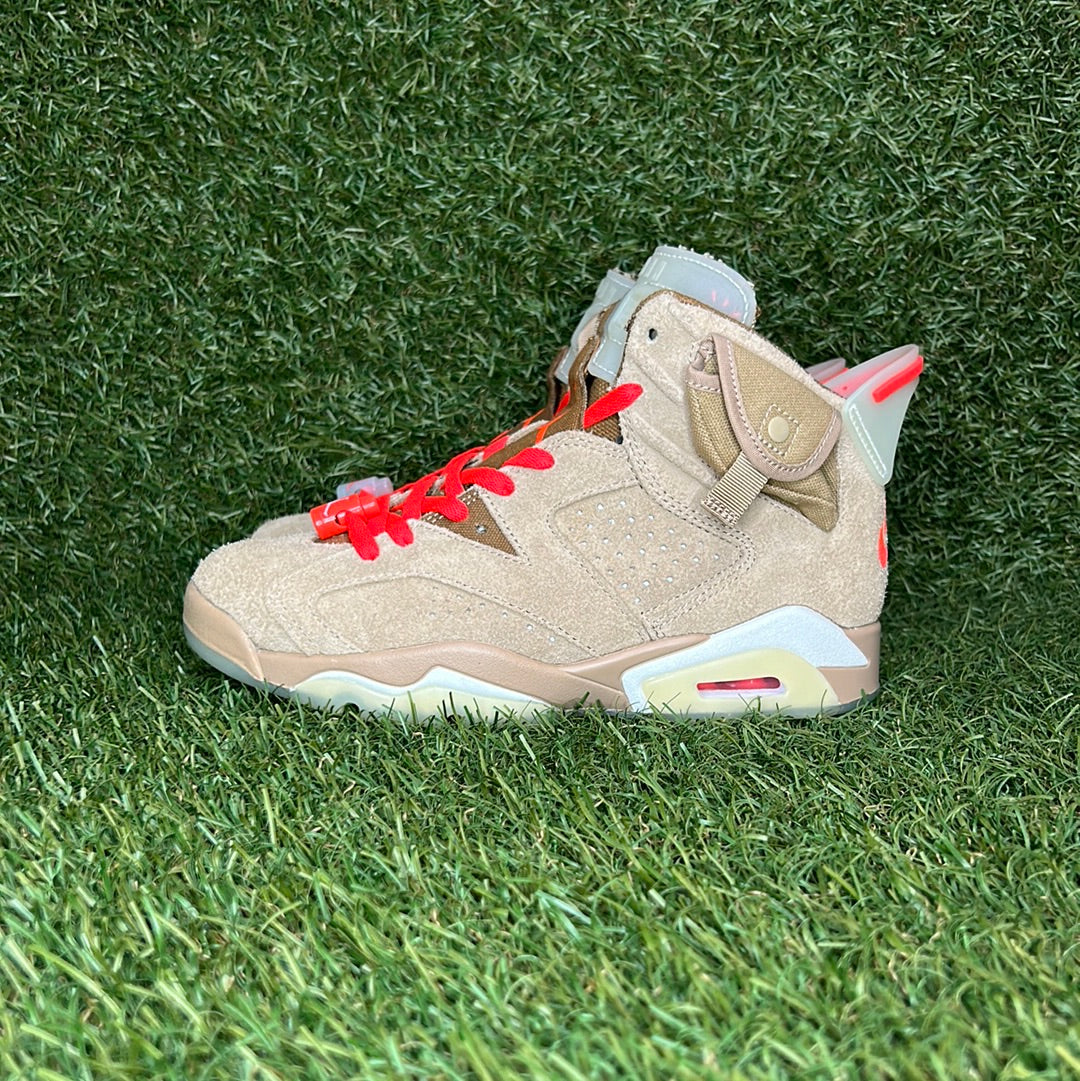 JORDAN X TRAVIS SCOTT 6 ‘BRITISH KHAKI’ (USED)