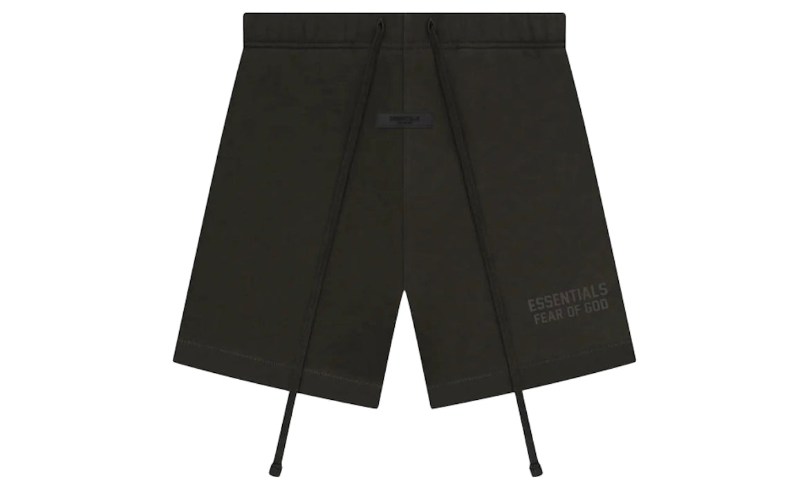 ESSENTIALS SHORTS (OFF BLACK)