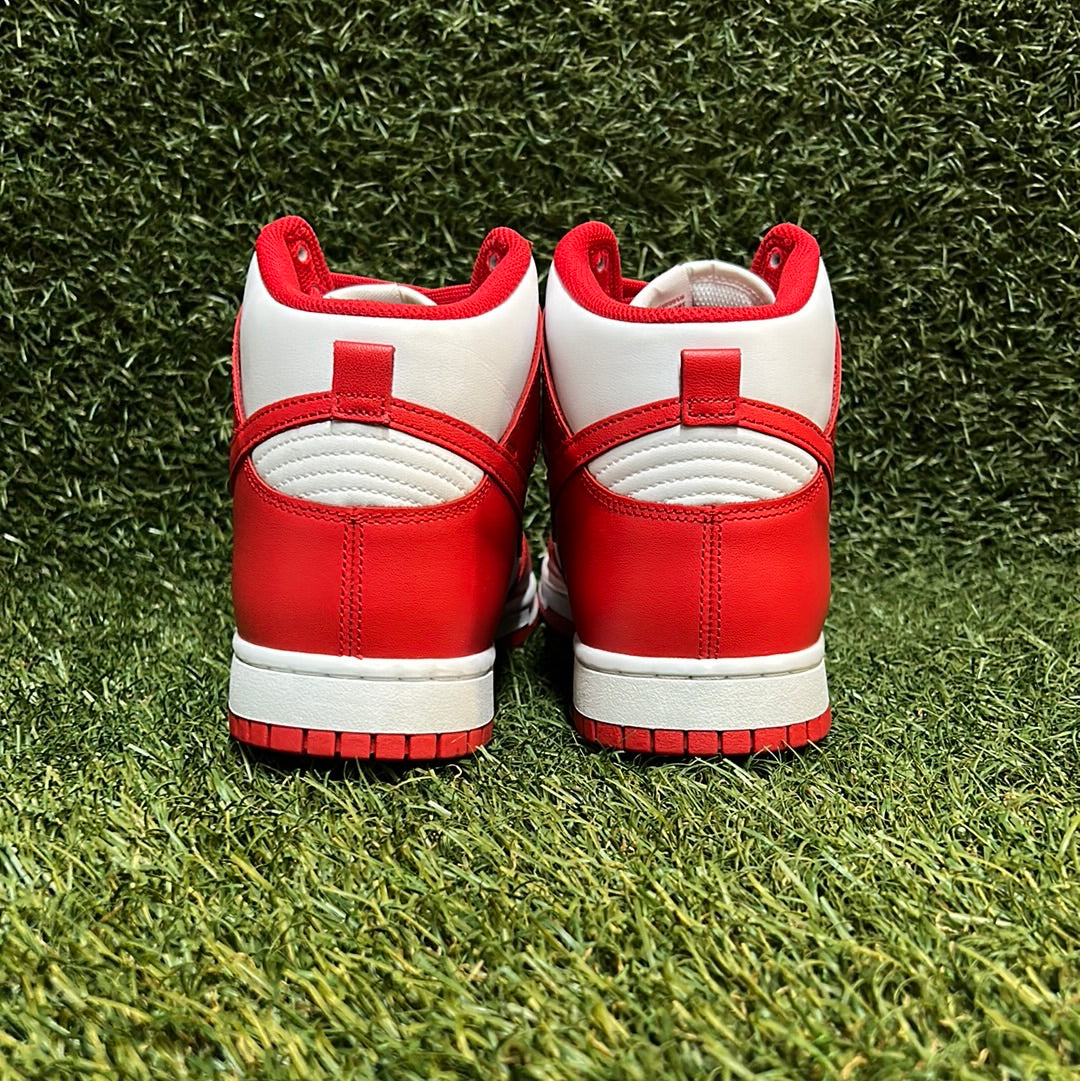 NIKE DUNK HI ‘CHAMPIONSHIP RED’ (USED)