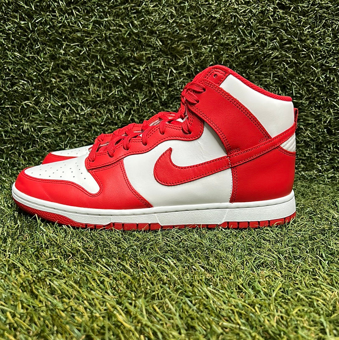 NIKE DUNK HI ‘CHAMPIONSHIP RED’ (USED)