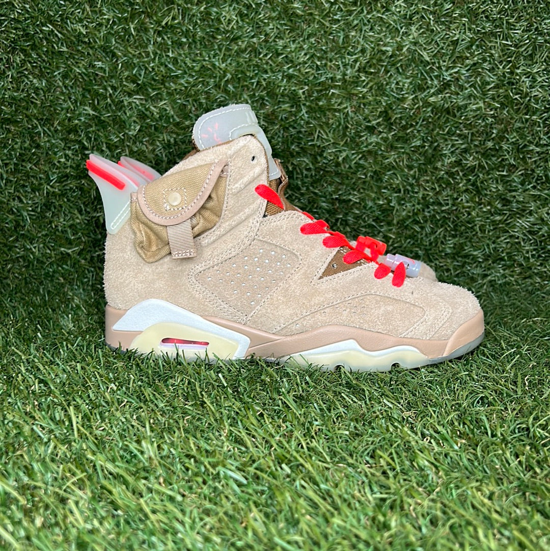 JORDAN X TRAVIS SCOTT 6 ‘BRITISH KHAKI’ (USED)