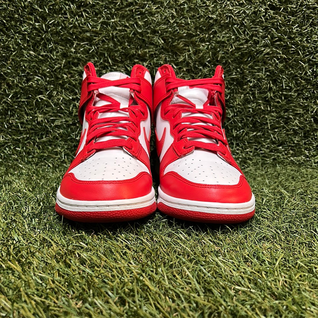 NIKE DUNK HI ‘CHAMPIONSHIP RED’ (USED)